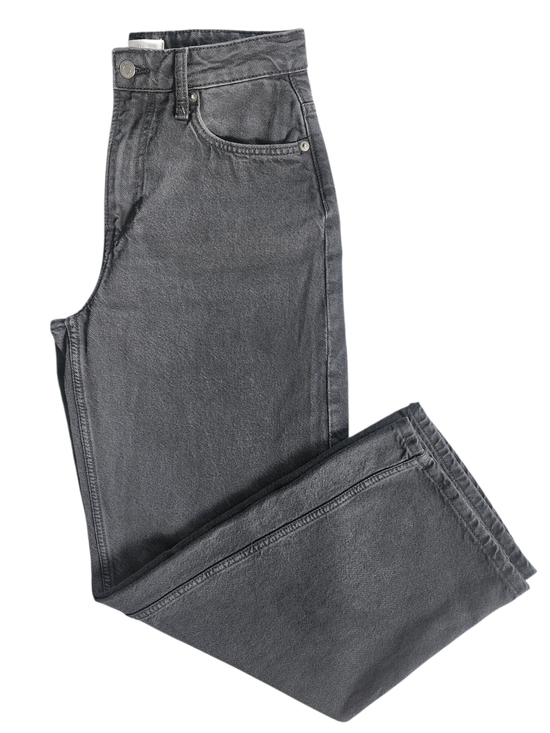 H&M Denim - H&M Washed Black Baggy Jeans Size 4 | 90s Grunge Denim
